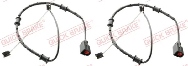 Warning Contact, brake pad wear